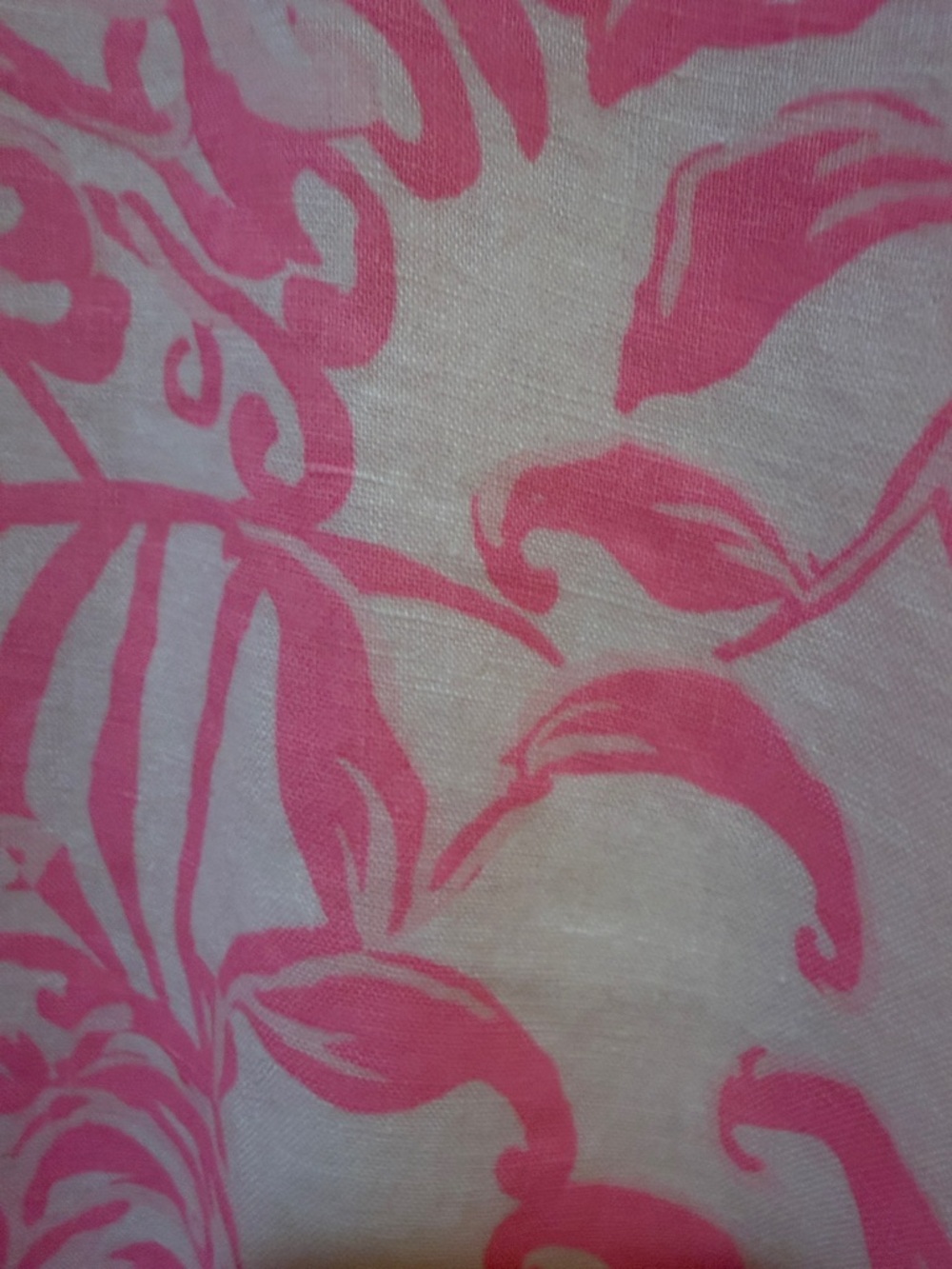 Lilly Pulitzer Pink & White Tropical Mini Shift Dress - Picture 6 of 10